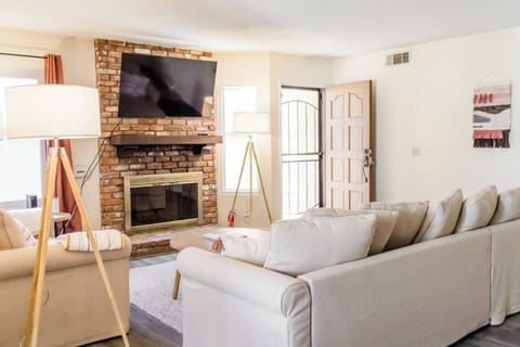 Gather around the living room for you and your guests!