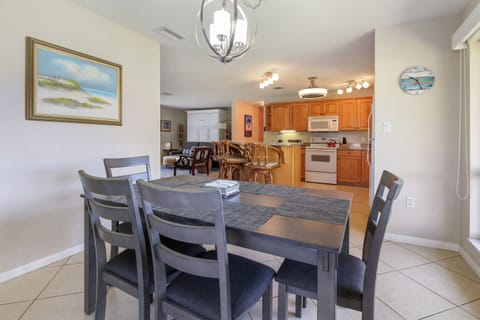 Dining and Kitchen area