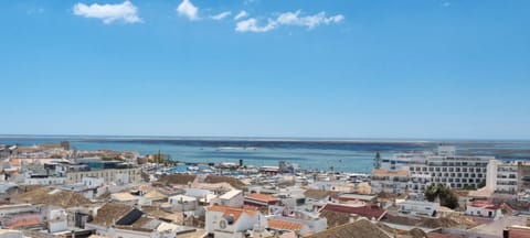 City view, sea view.