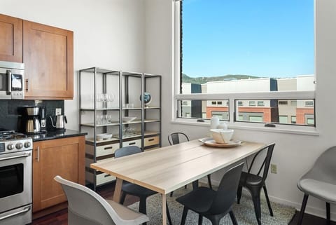 Dining area with a view