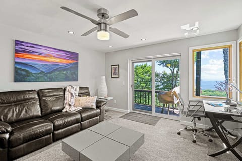 Productivity Meets Paradise: Your Living Room Oasis with a Stunning View