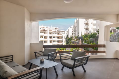 Large terrace with chill out area