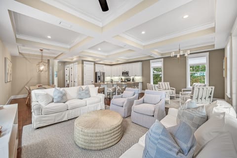 Sea-Rest - Seacrest - First Floor - Open Concept Living, Dining and Kitchen Area