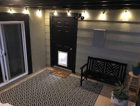 Be our guest!
Your separate patio and entrance