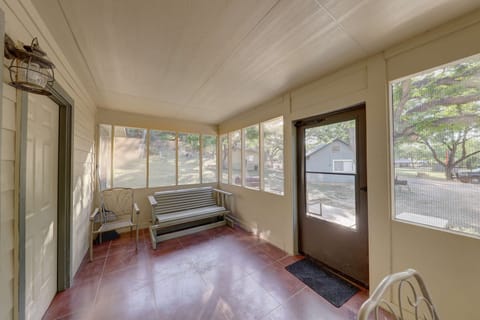 porch swing for cabin 12