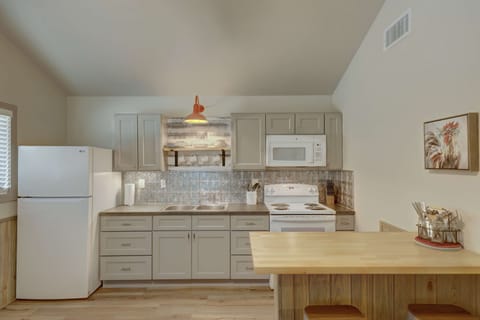 NEW cabinets, new furniture, new paint