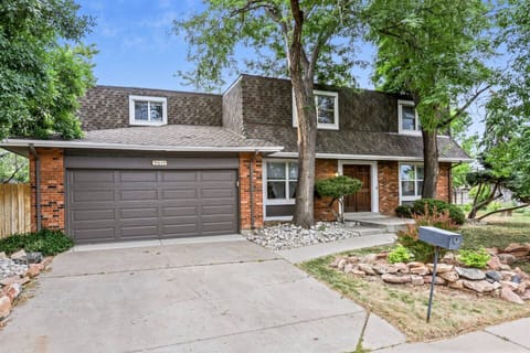 There is ample parking in the garage, driveway, and on the street.