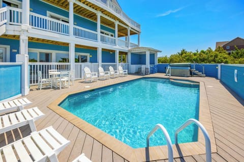 Surf or Sound Realty - 1029 - Sunset Serenade - Pool Area -3