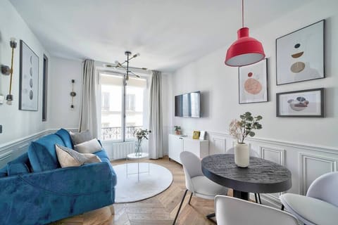 Salon entièrement repensé par un architecte d'intérieur