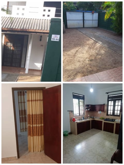 Entrance and kitchen area