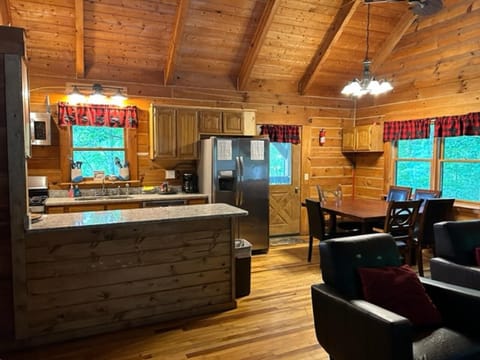 Kitchen and Large Dining Table