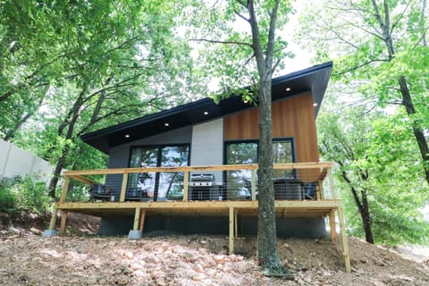 Back view of cabin