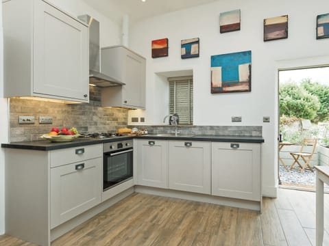Exquisitely presented kitchen area | Blakeskerra Barn, Kenfig, near Porthcawl