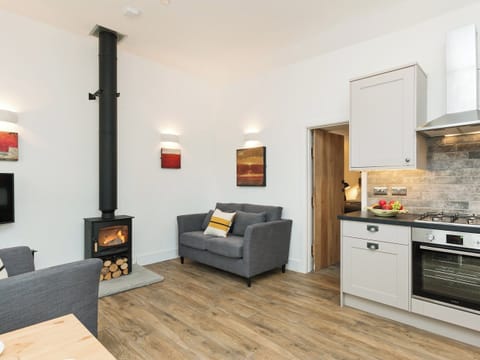 Thoughtfully renovated open plan living space | Blakeskerra Barn, Kenfig, near Porthcawl