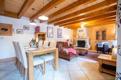 Living Area and fireplace