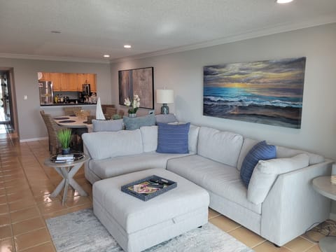 Living Room sectional sofa.