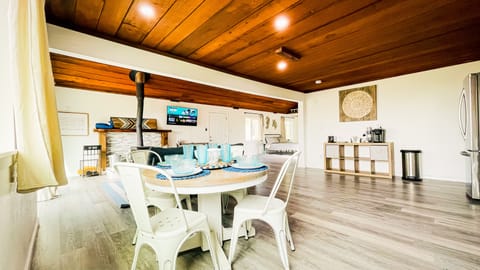 Open concept kitchen, dinning, studio! Original Wood to keep its charter! 
 