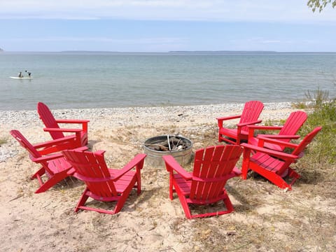 Firepit at the beach!