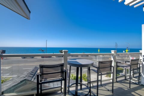 Take in the ocean view from your private patio