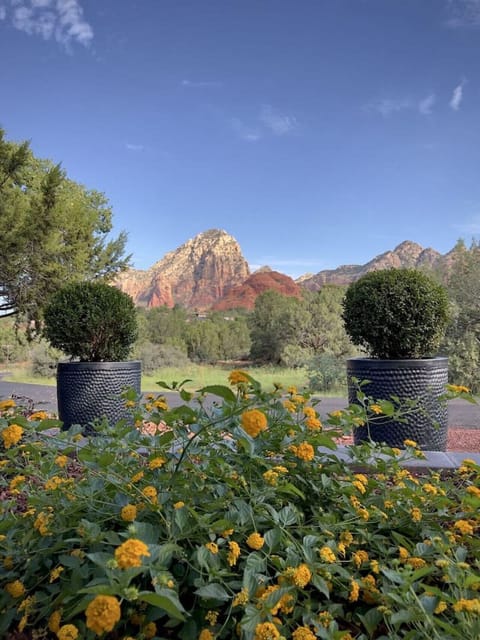 Red Rock View from front of home
