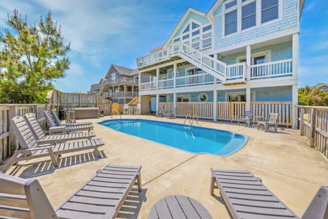 Surf or Sound Realty - 1030 - Salty Paws - Pool Area -2