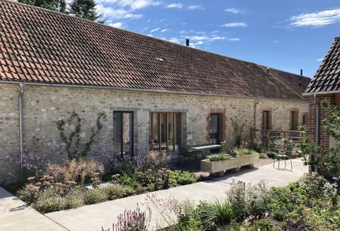 Lookout, near Dorchester: With its courtyard garden