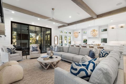 Main living area is spacious and gorgeous