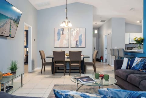 Designed for gathering. Our open-concept main floor seamlessly connects the living, dining, and kitchen areas, so you never miss a moment with your group.