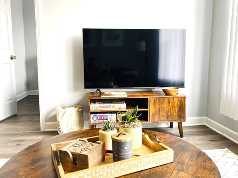 Our living room is a place where we feel totally at ease!