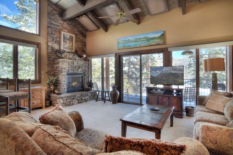 Fireplace, Big Deck with Views