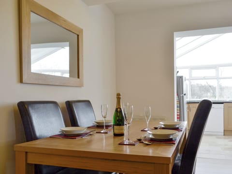 Stylish dining area | Springfield Court - Lakeview - Springfield Court Apartments, Peterston-Super-Ely, Cardiff