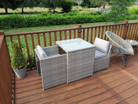 Decking | Salmon Leap Lodge, Dollar, near Stirling