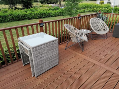 Decking | Salmon Leap Lodge, Dollar, near Stirling