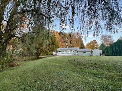 Sit back and enjoy being away from home while taking in the “feel” of country!