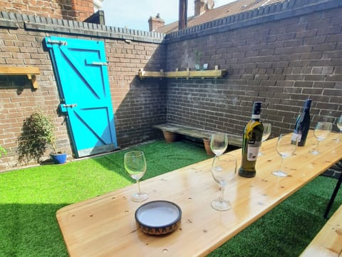 Outdoor area | Anfield Haven, Anfield, near Liverpool