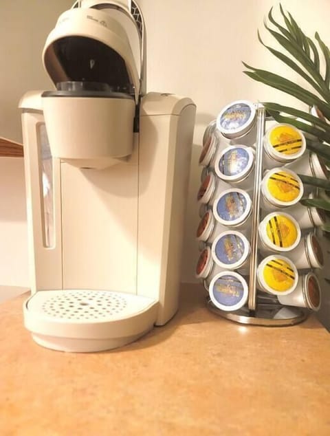Start your morning with complementary Keurig filled.