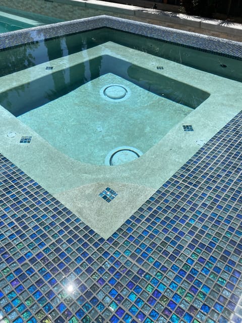 Infinity Spa can fit 8-10 people