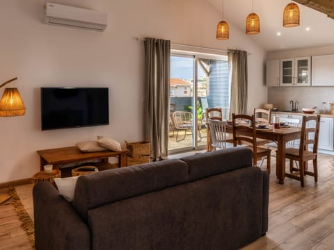 main room opening onto terrace