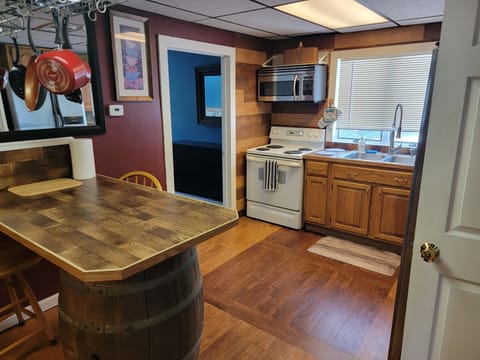 cozy kitchen  for entertainment 