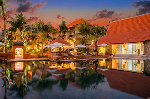2 outdoor pools, open 7:00 AM to 7:00 PM, pool umbrellas, sun loungers