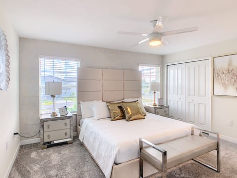 Luxurious King bedroom