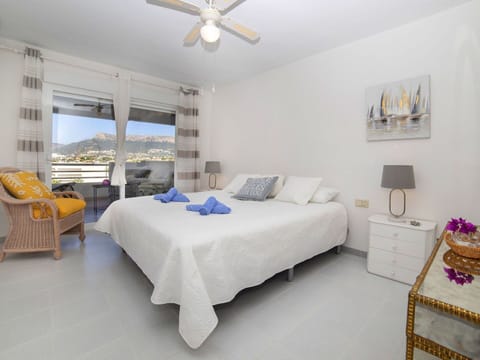Furniture, Ceiling Fan, Window, Picture Frame, Building, Comfort, Table, Bed Frame, Azure, Decoration