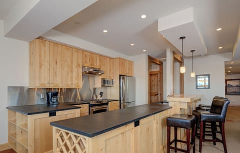 Kitchen with Bar Seating