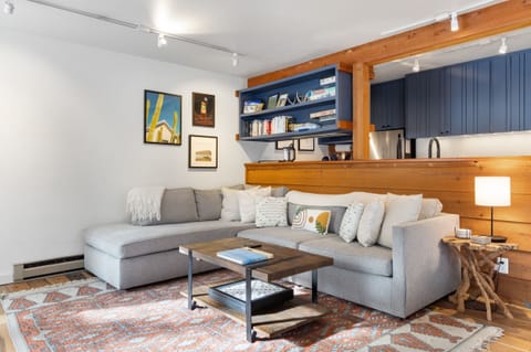 Living Room with Fireplace