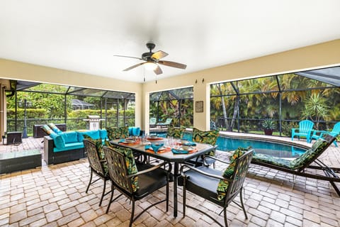 Villa Rita's Dream has a great outdoor living space