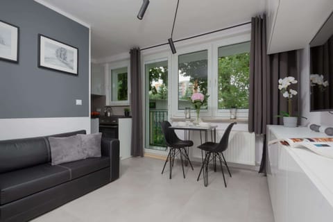 Dining table in the living room. 