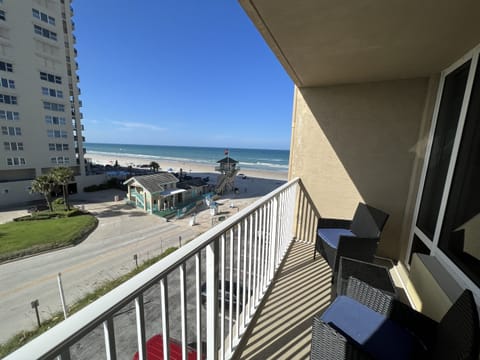 Relax with the view from your balcony.