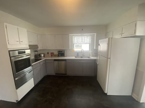 View of kitchen from breakfast nook
