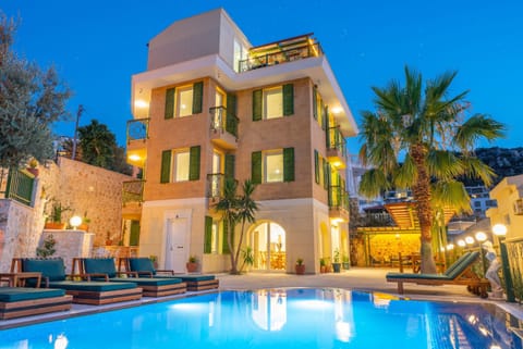 View ftom the pool of Villa Grande Kalkan