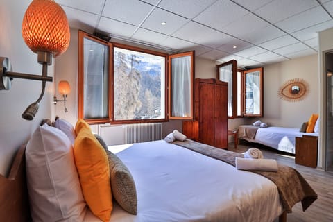 Drift to sleep in a comfortable bed after a wonderful day outside.